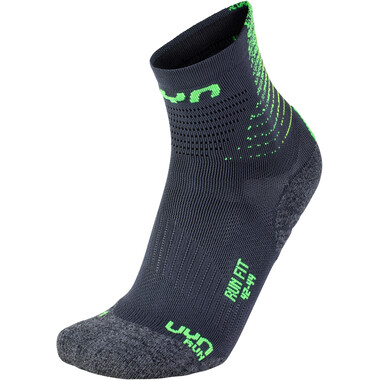 UYN RUN FIT Socks Grey/Green 0